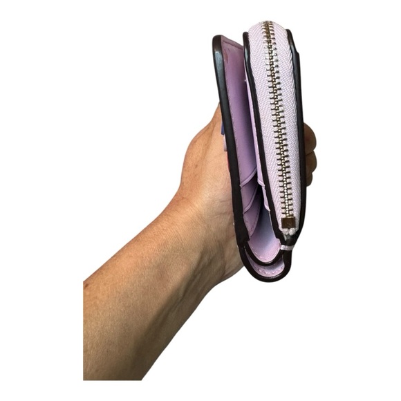 Kate Spade Pink Parrot 3D Pippa Flock Party Small Bucket Bag & Bifold Wallet Set - Picture 4 of 12